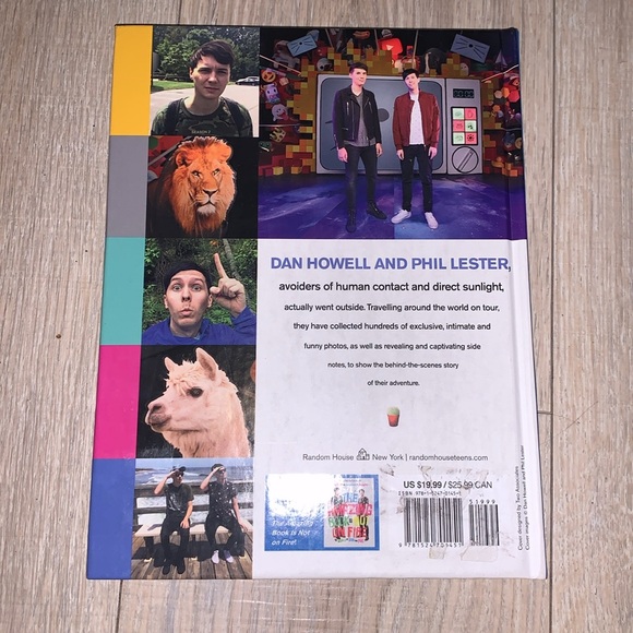 Dan and Phil Go Outside Hardback Book - Picture 2 of 3